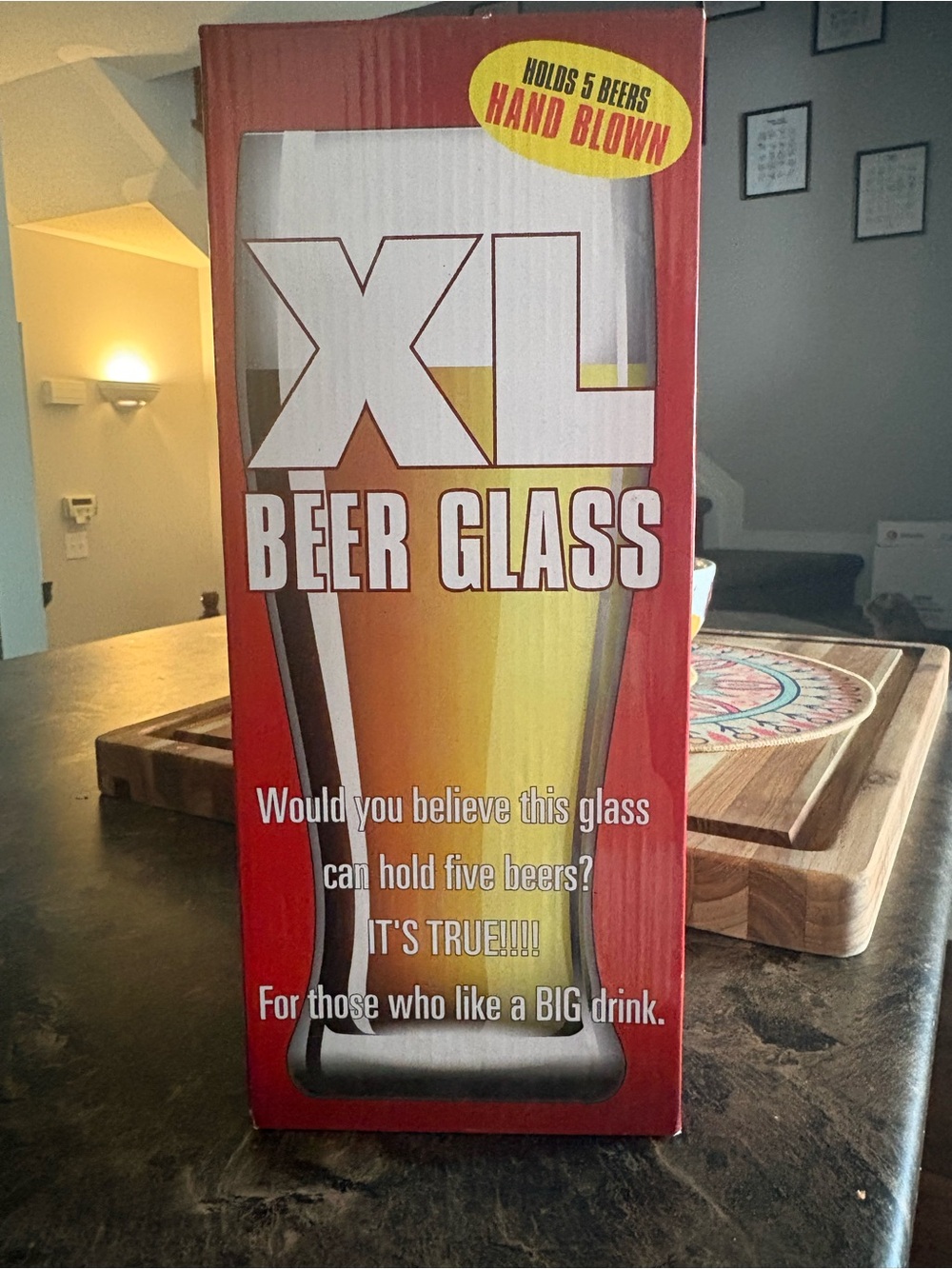 XL Beer Glass - fits 5 beers